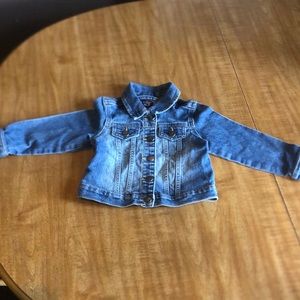 2T Jean Jacket snap button up